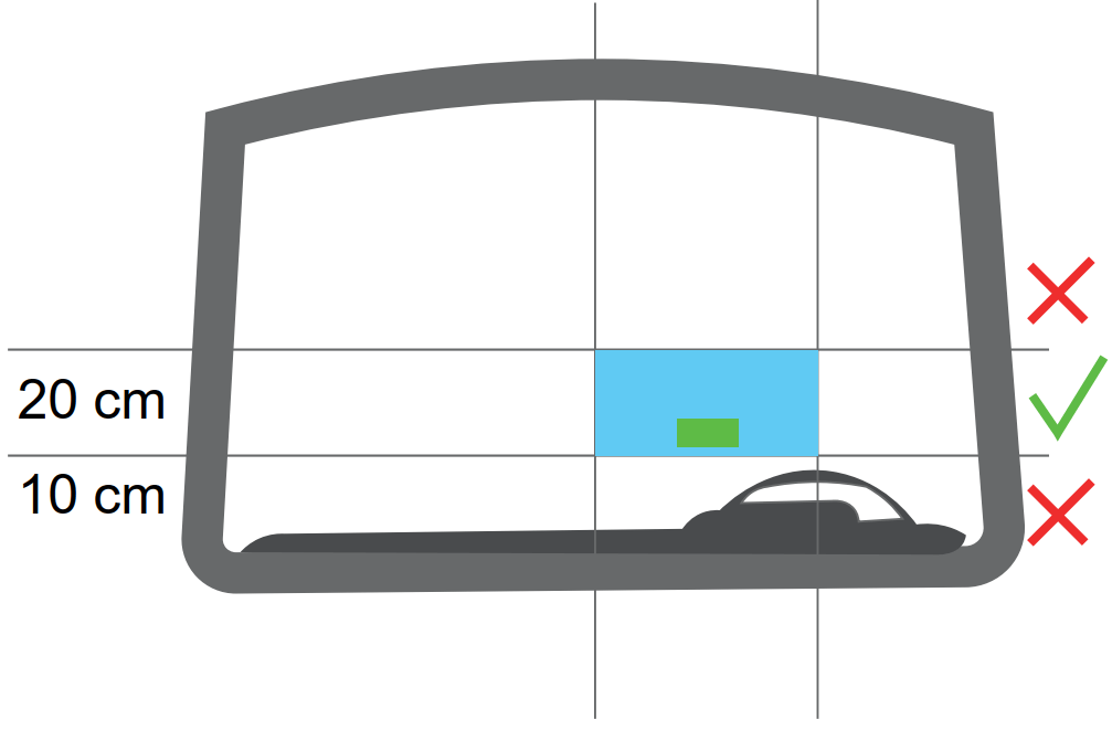 Mautbox im LKW anbringen